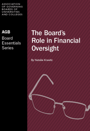 The Board's Fole in Financial Oversight by Natalie Krawitz