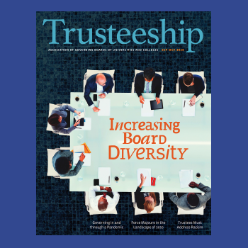 AGB Trusteeship magazine cover September/October 2020
