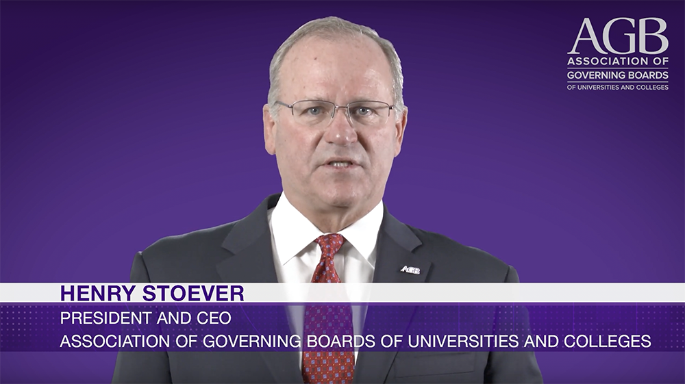 Henry Stoever, President and CEO, AGB